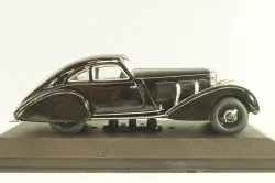 Mercedes 500 K Autobahnkurier (W29) 1934, black, MBOMS002, Mercedes-Benz Offizielle Modell Sammlung #02, Altaya 1:43