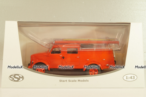 ПМГ-36(51) пожарный автомобиль на шасси Газ-51, SSM1440, SSM 1:43