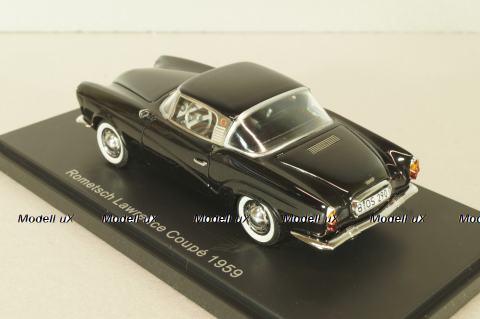 Volkswagen Rometsch Lawrence Coupe 1957, black, BOS Models 1:43