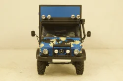 Merсedes Unimog 4х4 Кемпинг синий, KV мастерская 1:43
