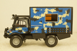 Merсedes Unimog 4х4 Кемпинг синий, KV мастерская 1:43