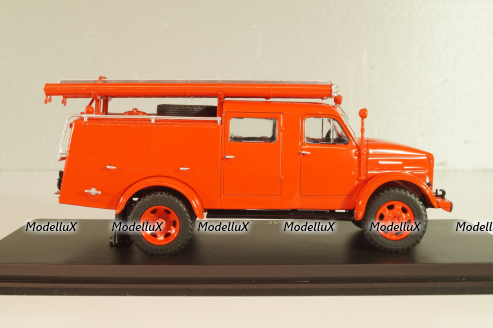 ПМГ-36(51) пожарный автомобиль на шасси Газ-51, SSM1440, SSM 1:43