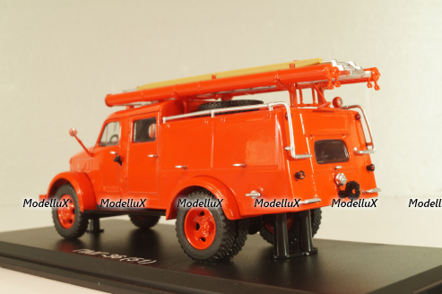 ПМГ-36(51) пожарный автомобиль на шасси Газ-51, SSM1440, SSM 1:43