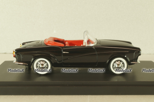 Volkswagen Rometsch Lawrence Cabriolet 1957, black, BOS Models 1:43 