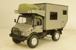 Mercedes Unimog 4х4 Кемпинг серый, без каркаса, KV мастерская 1:43