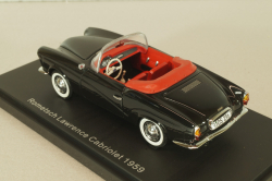 Volkswagen Rometsch Lawrence Cabriolet 1957, black, BOS Models 1:43 