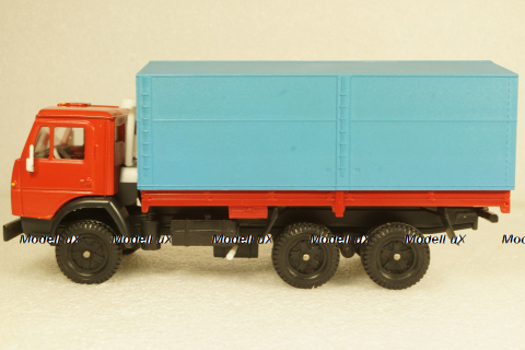 Камаз-5320 бортовой с тентом, Арек 1:43