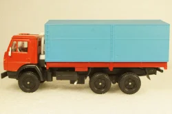 Камаз-5320 бортовой с тентом, Арек 1:43