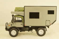 Mercedes Unimog 4х4 Кемпинг серый, без каркаса, KV мастерская 1:43