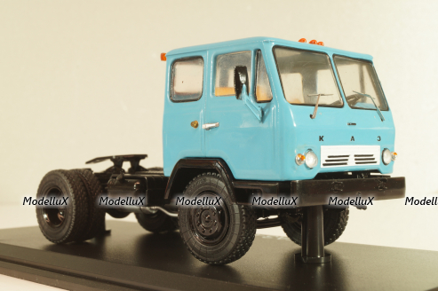 Каз-608В тягач, голубой, SSM1292, SSM 1:43