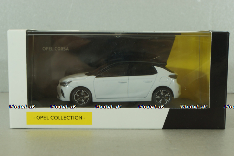 Opel Corsa (E) 2014, white, OC11473, Minichamps 1:43