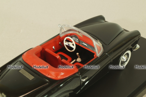 Volkswagen Rometsch Lawrence Cabriolet 1957, black, BOS Models 1:43 