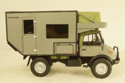 Mercedes Unimog 4х4 Кемпинг серый, без каркаса, KV мастерская 1:43
