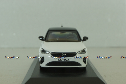 Opel Corsa (E) 2014, white, OC11473, Minichamps 1:43