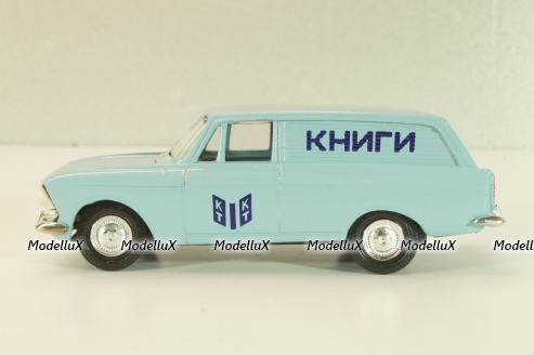 Москвич-433, Книги, голубой, Тантал/Радон 1:43