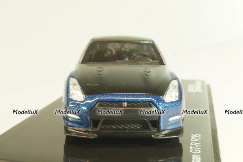 Nissan GT-R (R35), blue/black, Fast and Furious, Altaya 1:43 Уценка!