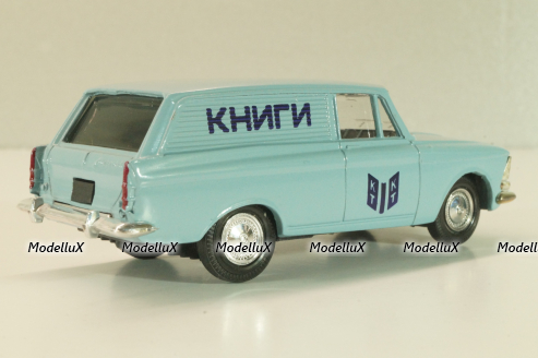 Москвич-433, Книги, голубой, Тантал/Радон 1:43