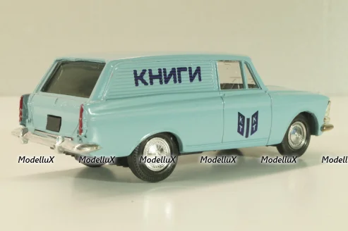 Москвич-433, Книги, голубой, Тантал/Радон 1:43