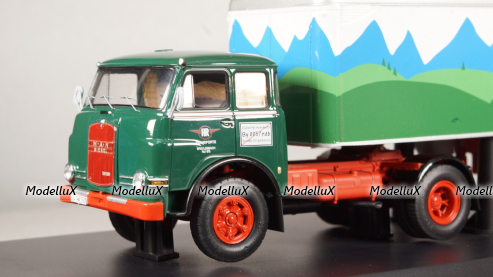 Man 10.210 Koffersattelzug "Baren-Marke", Schuco 1:43