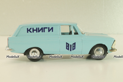 Москвич-433, Книги, голубой, Тантал/Радон 1:43