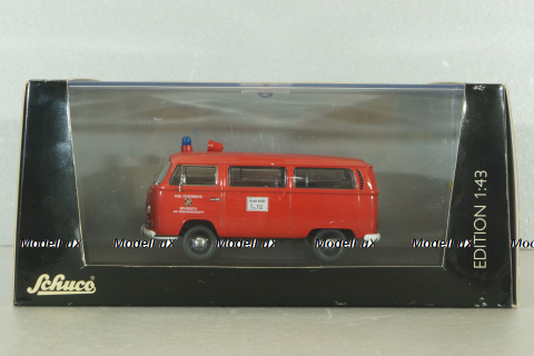 Volkswagen T2a Feuerwehr Bayreuch, 03228, Schuco 1:43