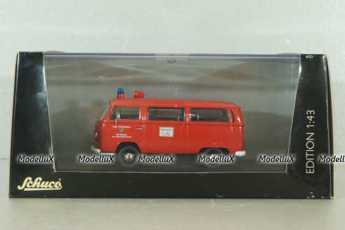 Volkswagen T2a Feuerwehr Bayreuch, 03228, Schuco 1:43