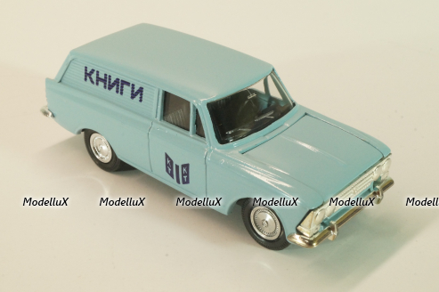 Москвич-433, Книги, голубой, Тантал/Радон 1:43