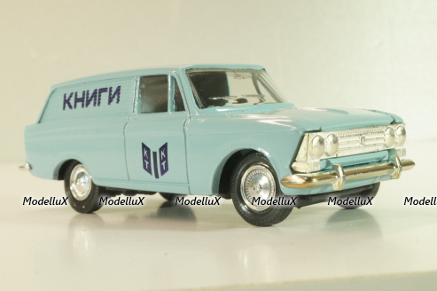 Москвич-433, Книги, голубой, Тантал/Радон 1:43