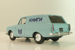 Москвич-433, Книги, голубой, Тантал/Радон 1:43