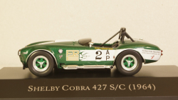 Shelby Cobra 427 S/C #2 1964, green, American Cars №47, Altaya 1:43