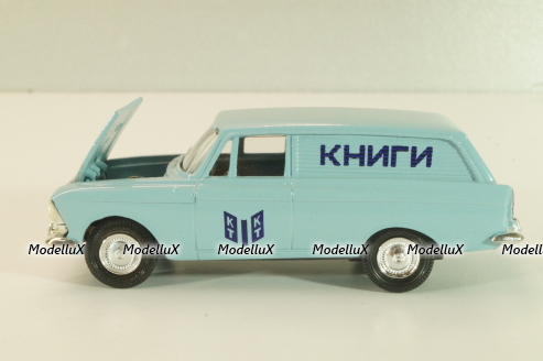 Москвич-433, Книги, голубой, Тантал/Радон 1:43