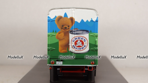 Man 10.210 Koffersattelzug "Baren-Marke", Schuco 1:43