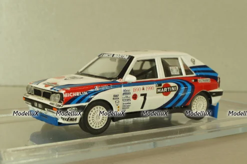 Lancia Delta HF Integrale 16V #7 rally Monte Carlo 1990, D.Auriol, 36SM60, Vitesse 1:43