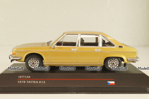 Tatra 613 limousene 1975, gold, IST138 1:43