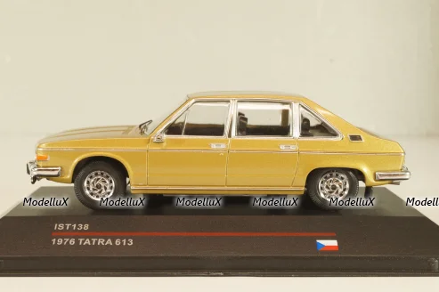 Tatra 613 limousene 1975, gold, IST138 1:43