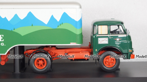 Man 10.210 Koffersattelzug "Baren-Marke", Schuco 1:43