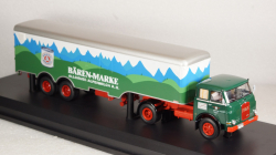 Man 10.210 Koffersattelzug "Baren-Marke", Schuco 1:43