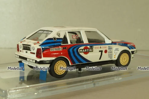 Lancia Delta HF Integrale 16V #7 rally Monte Carlo 1990, D.Auriol, 36SM60, Vitesse 1:43