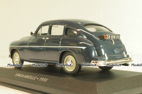 Simca Abeille 1955, dark grey, Altaya 1:43 Уценка!