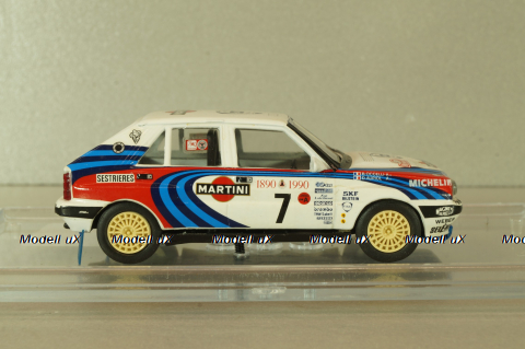 Lancia Delta HF Integrale 16V #7 rally Monte Carlo 1990, D.Auriol, 36SM60, Vitesse 1:43