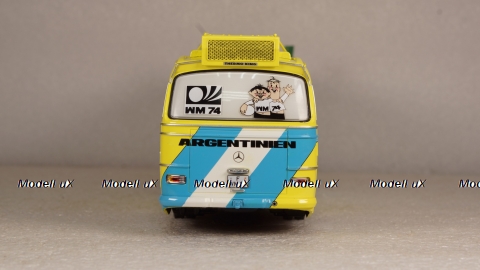 Mercedes O302 Bus Futball-VM 1974 "Team Argentinien" , 439035185, Minichamps 1:43