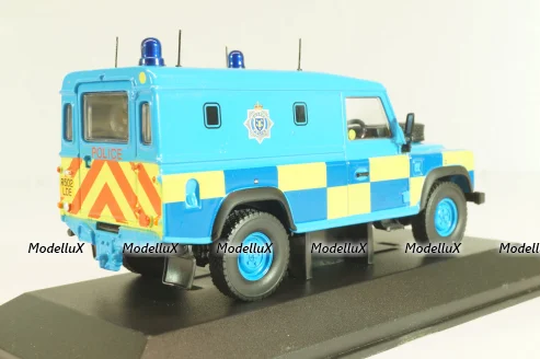 Land Rover Defender 130 Police, blue, Altaya 1:43