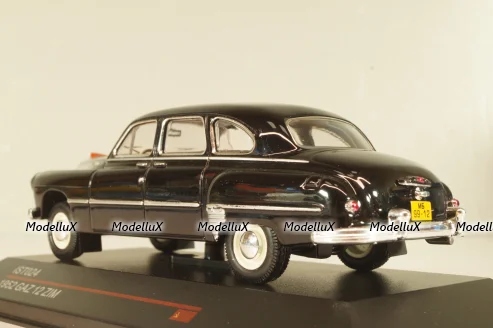 Газ-12 Зим, лимузин 1952, черный, IST024 1:43