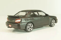 Subaru Impreza matt black, Burago 1:43