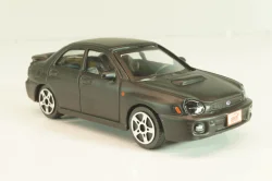 Subaru Impreza matt black, Burago 1:43