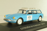 Citroen ID 19 Break "ORTF", blue, Altaya 1:43 Уценка!