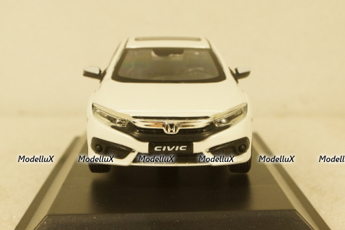 Honda Civic 10, White, Paudi 1:43