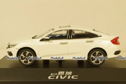 Honda Civic 10, White, Paudi 1:43