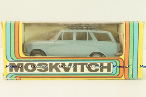 Москвич-427, с багажником, январь 93г., серый, Тантал/Радон 1:43