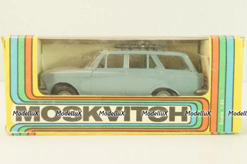 Москвич-427, с багажником, январь 93г., серый, Тантал/Радон 1:43